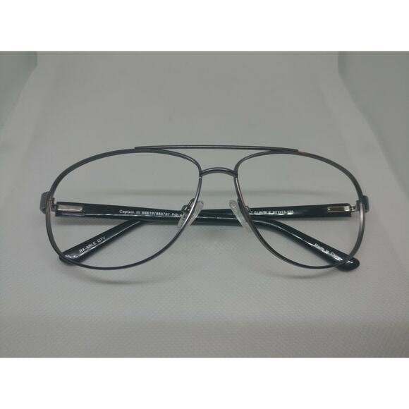 PRX Gtv Captain III Eyewear FRAMES 62-13-135 Mat Gun Black Aviator Sunglasses - Picture 10 of 11